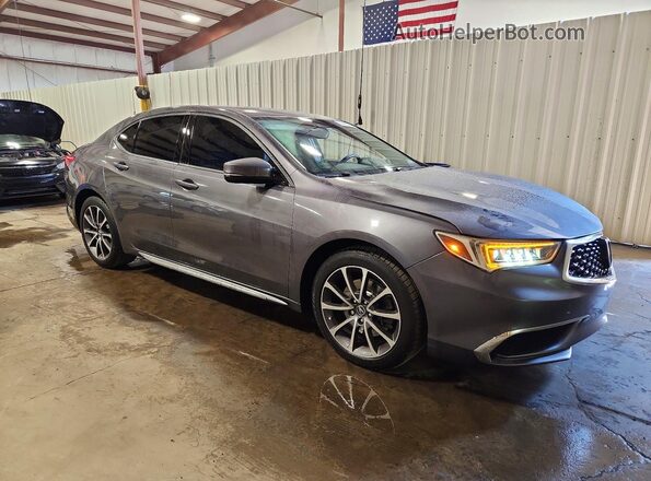 19UUB2F55JA006562 2018 ACURA TLX Gray Առջևի աջ