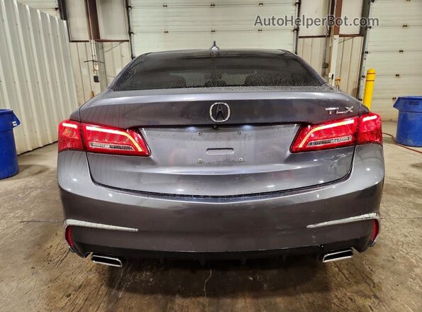 19UUB2F55JA006562 2018 ACURA TLX Gray Հետևի տեսք