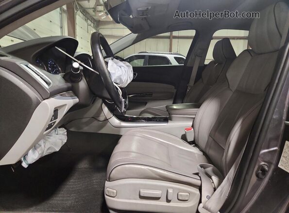 19UUB2F55JA006562 2018 ACURA TLX Gray Սալոնի դիմացի տեսք