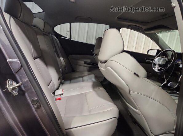19UUB2F55JA006562 2018 ACURA TLX Gray Հետևի նստատեղերի տեսք