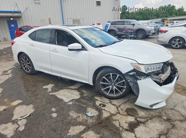 19UUB2F58JA009701 2018 ACURA TLX Белый Передняя правая четверть