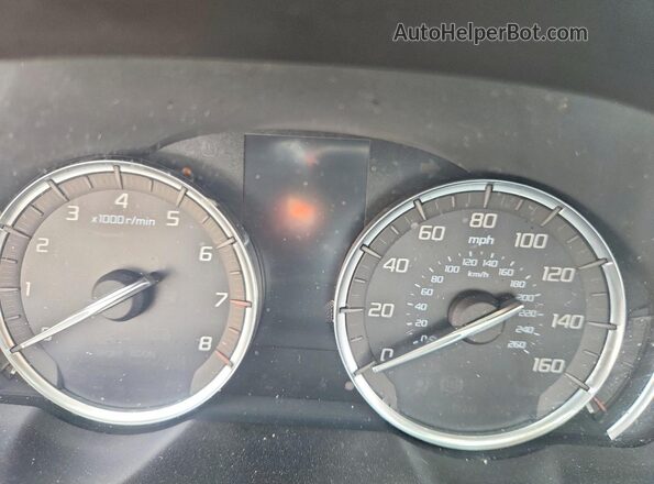 19UUB2F58JA009701 2018 ACURA TLX Белый Вид щитка приборов