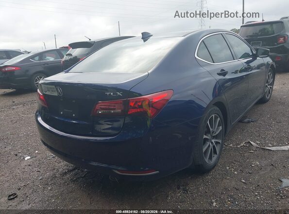 19UUB2F59HA002900 2017 ACURA TLX Blue Հետևի աջ
