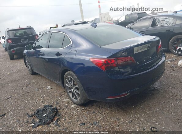 19UUB2F59HA002900 2017 ACURA TLX Blue Հետևի ձախ