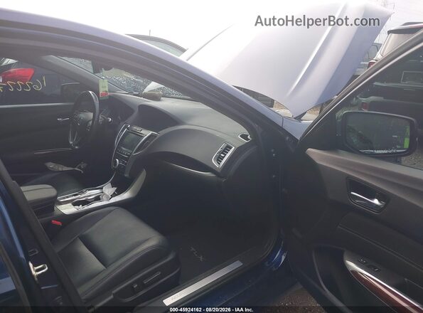 19UUB2F59HA002900 2017 ACURA TLX Blue Սալոնի դիմացի տեսք