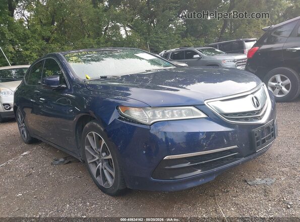 19UUB2F59HA002900 2017 ACURA TLX Blue Դիմացի տեսք
