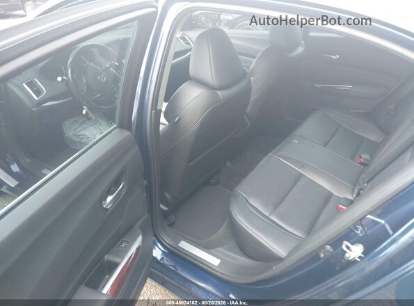 19UUB2F59HA002900 2017 ACURA TLX Blue VIN կոդի պիտակի տեսք