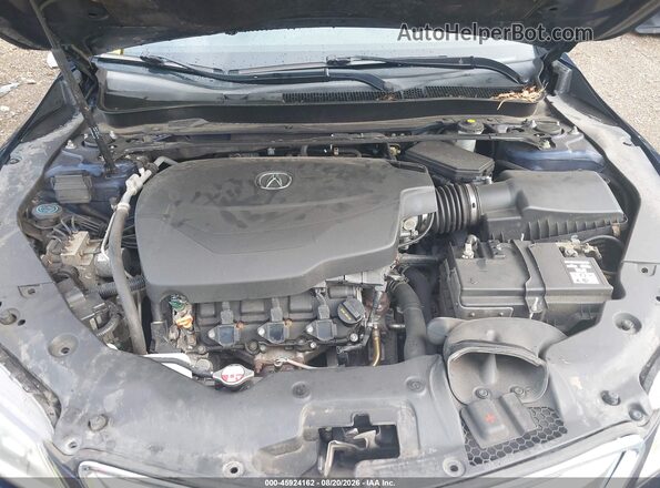 19UUB2F59HA002900 2017 ACURA TLX Blue Հետևի տեսք