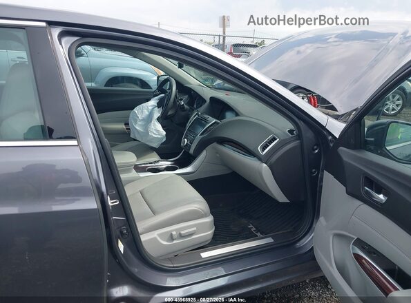 19UUB2F59HA004582 2017 ACURA TLX Gray Front interior view