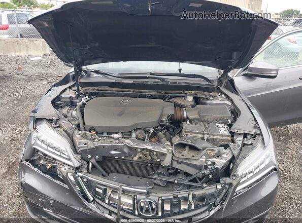 19UUB2F59HA004582 2017 ACURA TLX Gray Rear view