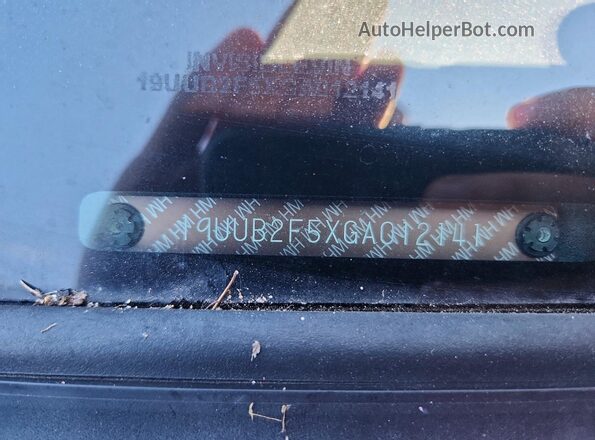 19UUB2F5XGA012141 2016 ACURA TLX Gray Widok komory silnika