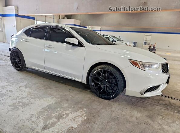 19UUB2F5XJA012759 2018 ACURA TLX Белый Передняя правая четверть
