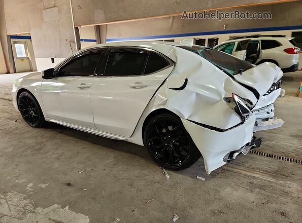 19UUB2F5XJA012759 2018 ACURA TLX Белый Задняя левая четверть
