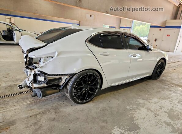 19UUB2F5XJA012759 2018 ACURA TLX Белый Задняя правая четверть