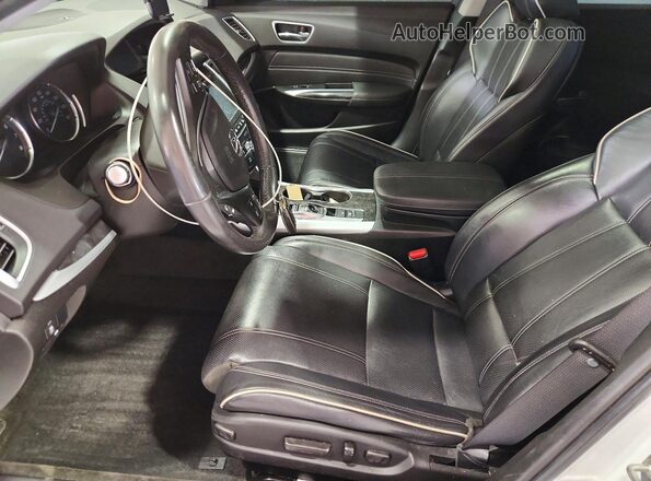 19UUB2F5XJA012759 2018 ACURA TLX Белый Вид салона спереди