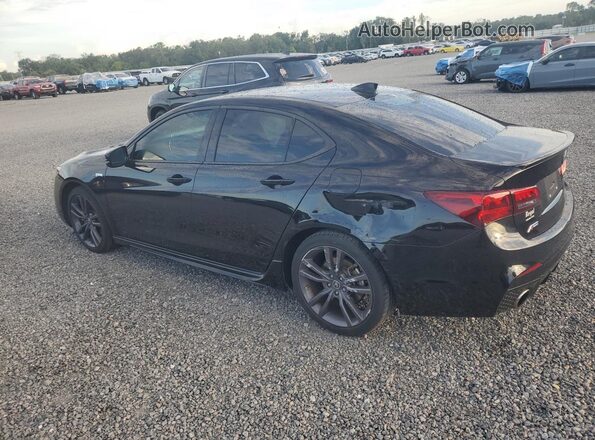19UUB2F62KA007209 2019 ACURA TLX Black Tył lewy