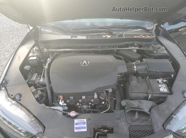 19UUB2F62KA007209 2019 ACURA TLX Black Widok wnętrza z tyłu