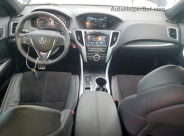 19UUB2F62KA007209 2019 ACURA TLX Black Widok deski rozdzielczej