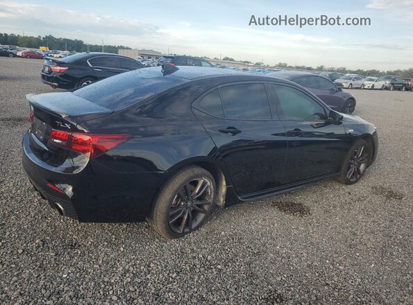 19UUB2F62KA007209 2019 ACURA TLX Black Tył prawy