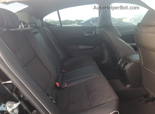 19UUB2F62KA007209 2019 ACURA TLX Black Widok tylnych siedzeń