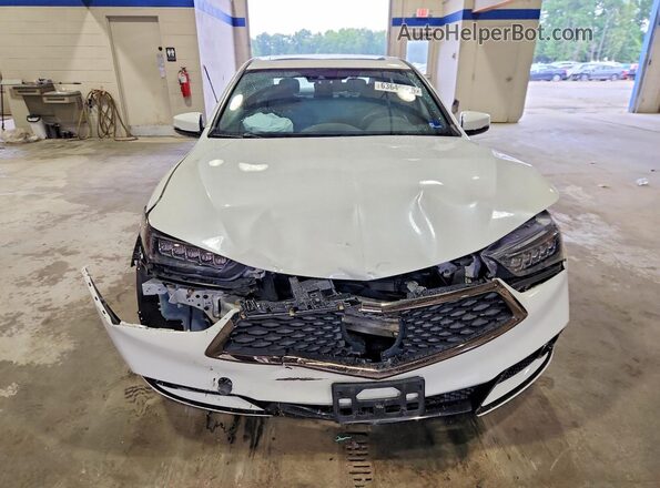 19UUB2F64KA000813 2019 ACURA TLX White წინა ხედი