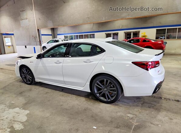 19UUB2F64KA000813 2019 ACURA TLX White უკანა მარცხენა