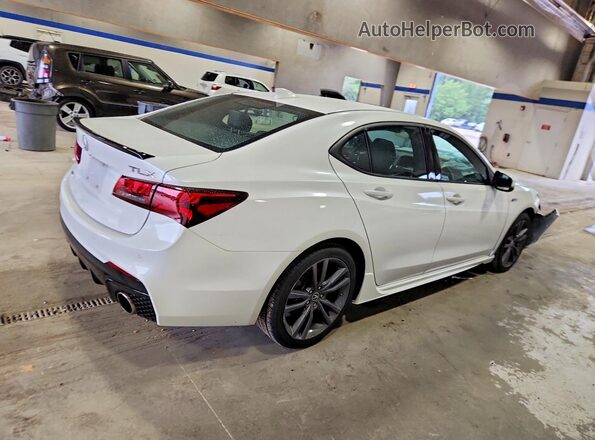 19UUB2F64KA000813 2019 ACURA TLX White უკანა მარჯვენა