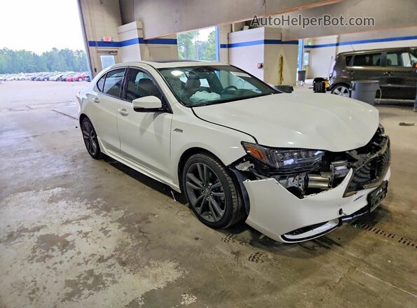 19UUB2F64KA000813 2019 ACURA TLX White წინა მარჯვენა