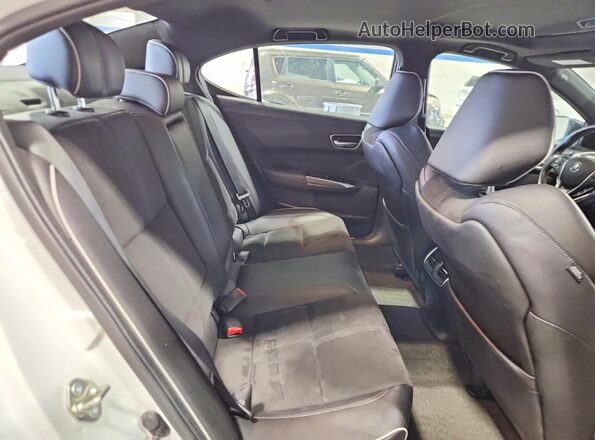 19UUB2F64KA000813 2019 ACURA TLX White უკანა სავარძლების ხედი