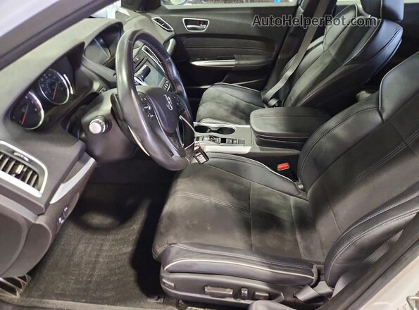 19UUB2F64KA000813 2019 ACURA TLX White წინა სალონის ხედი