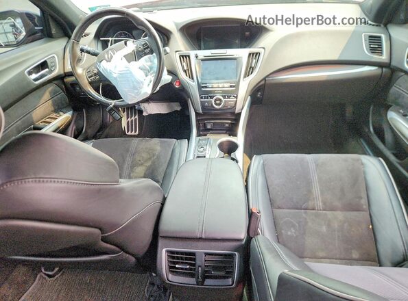 19UUB2F66JA003100 2018 ACURA TLX Red Առջևի վահանակի տեսք