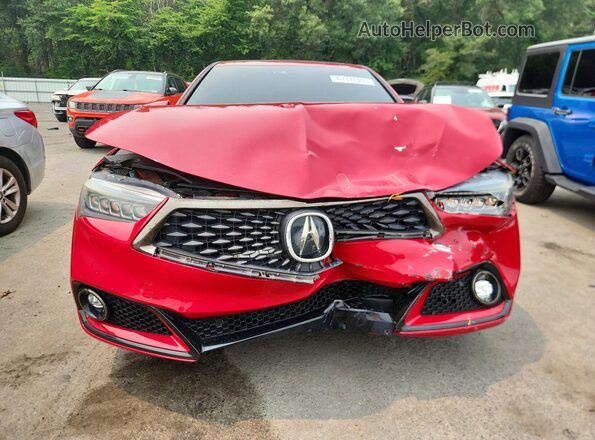19UUB2F66JA003100 2018 ACURA TLX Red Դիմացի տեսք