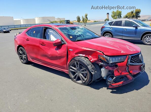 19UUB2F66KA006340 2019 ACURA TLX Red Front right