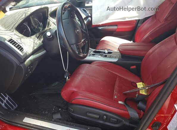 19UUB2F66KA006340 2019 ACURA TLX Red Front interior view