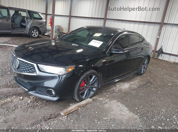 19UUB2F68JA001672 2018 ACURA TLX Black Front left