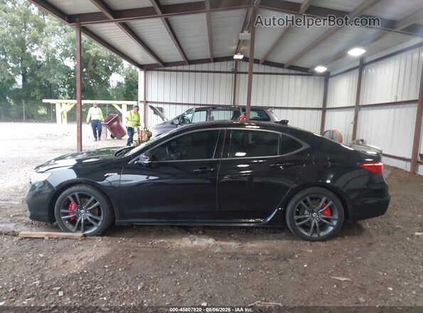19UUB2F68JA001672 2018 ACURA TLX Black 360 interior view
