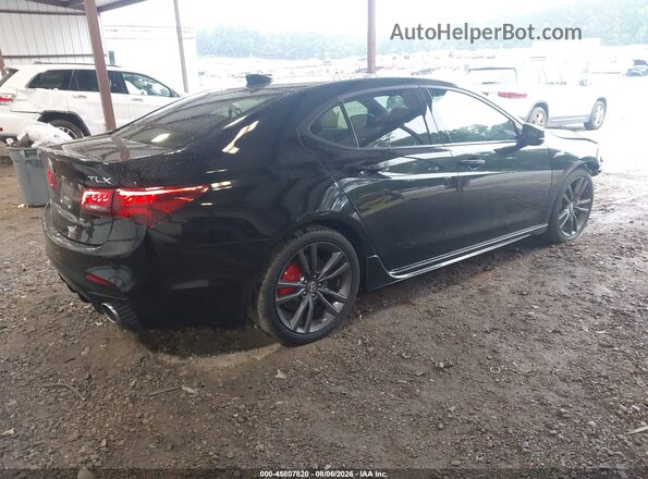 19UUB2F68JA001672 2018 ACURA TLX Black Rear right