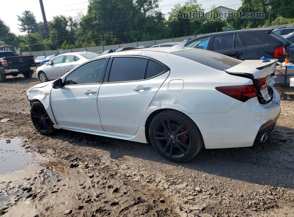 19UUB2F68LA003957 2020 ACURA TLX White Rear left