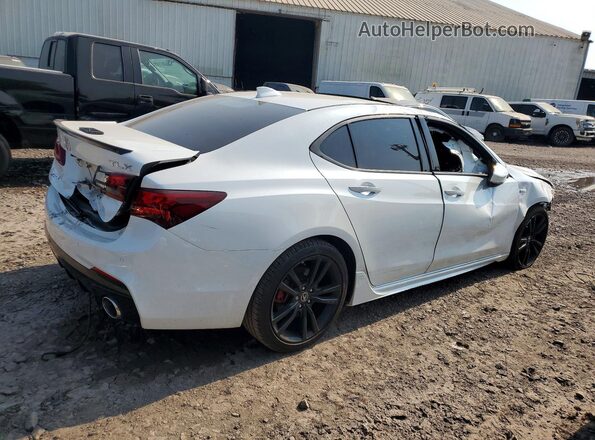 19UUB2F68LA003957 2020 ACURA TLX White Rear right