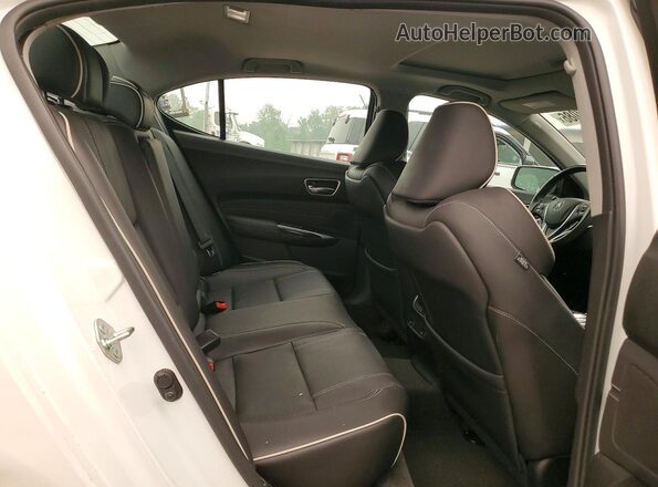 19UUB2F70JA007345 2018 ACURA TLX White Rear seats view