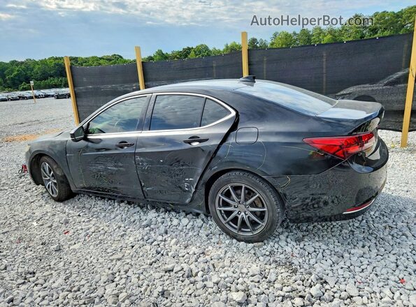 19UUB2F74HA006323 2017 ACURA TLX Черный Задняя левая четверть
