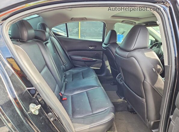 19UUB2F74HA006323 2017 ACURA TLX Черный Вид задних сидений
