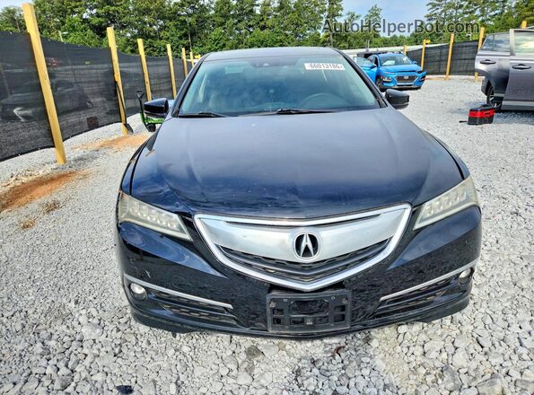 19UUB2F74HA006323 2017 ACURA TLX Черный Вид спереди
