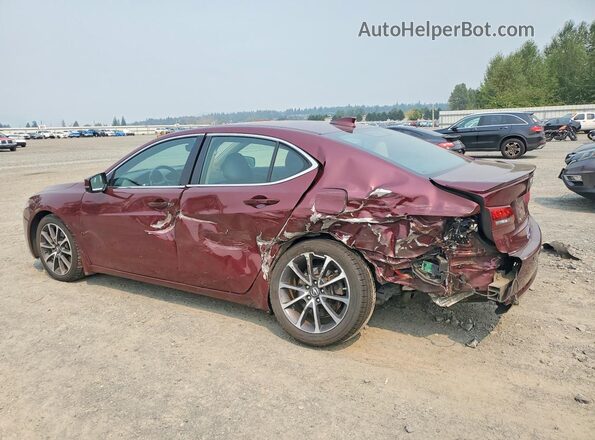 19UUB2F76GA000652 2016 ACURA TLX Burgundy Հետևի ձախ