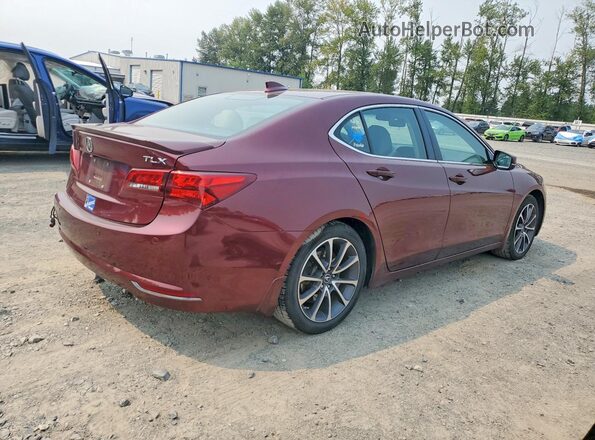 19UUB2F76GA000652 2016 ACURA TLX Burgundy Հետևի աջ
