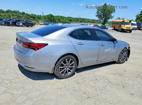 19UUB2F7XHA000610 2017 ACURA TLX Серебряный Задняя правая четверть