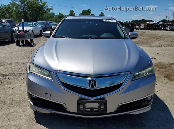 19UUB2F7XHA000610 2017 ACURA TLX Серебряный Вид спереди