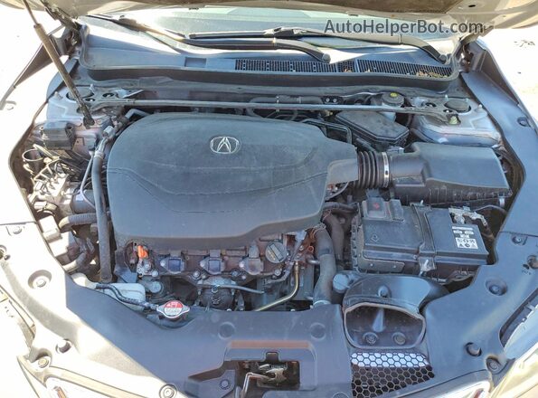 19UUB2F7XHA000610 2017 ACURA TLX Серебряный Вид задней части салона