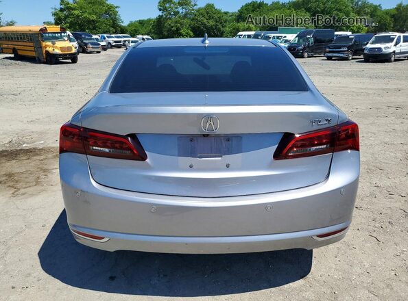 19UUB2F7XHA000610 2017 ACURA TLX Серебряный Вид сзади