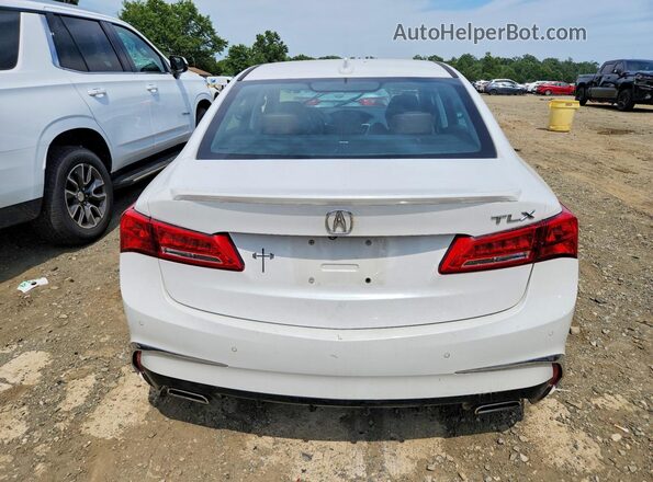 19UUB2F88KA002744 2019 ACURA TLX White უკანა ხედი